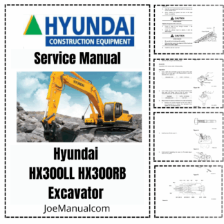 Hyundai HX300LL HX300RB Forestry Excavator Service Manual