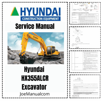 Hyundai HX355ALCR Excavator Service Manual EN