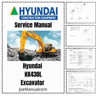 Hyundai HX430L Excavator Service Manual EN