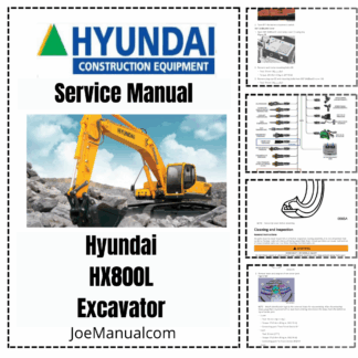 Hyundai HX800L Excavator Service Manual EN