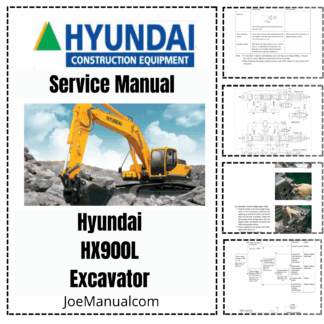 Hyundai HX900L Excavator Service Manual EN