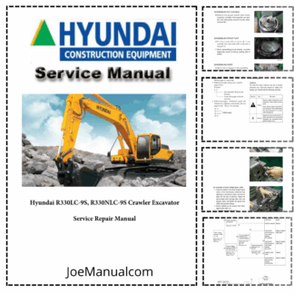 Hyundai R330LC 9S R330NLC 9S Excavator Service Manual EN