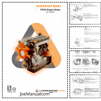 Lombardini FOCS LDW Series Engine Workshop Manual 9806/4005B
