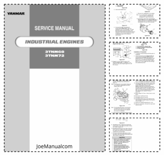 Yanmar 3TNM68 3TNM72 Engine Service Manual 9806/4250