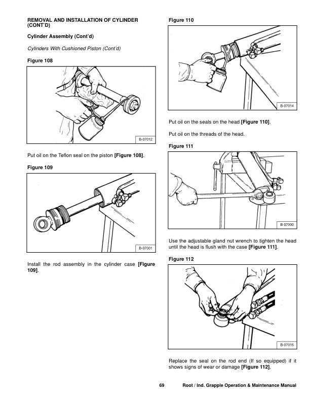Bobcat 36 48 Inch Root Industrial Grapple Attachment Operation and Maintenance Manual - Image 9