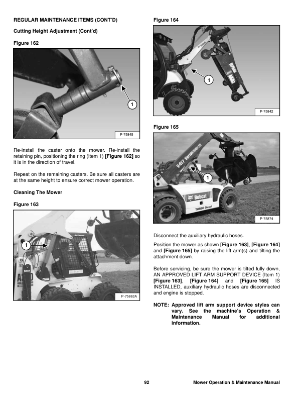 Bobcat 72 90 Inch Mower Operation and Maintenance Manual - Image 11