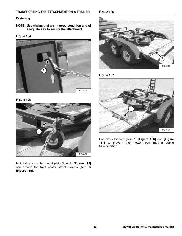 Bobcat 72 90 Mower Operation and Maintenance Manual - Image 9
