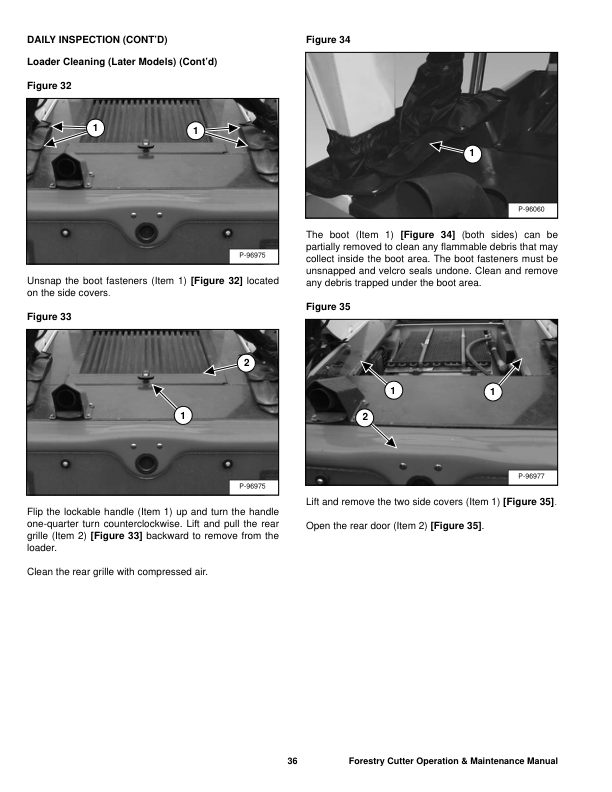 Bobcat Forestry Cutter Attachment Operation and Maintenance Manual - Image 7