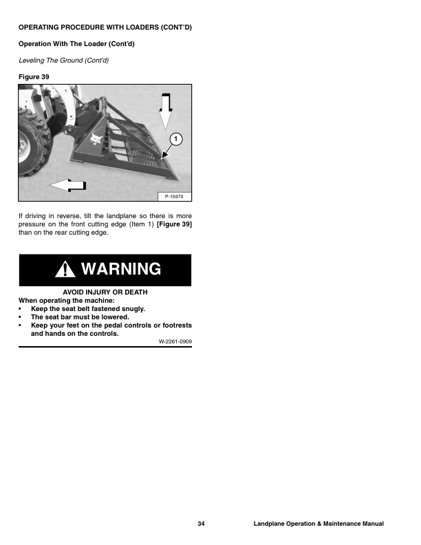 Bobcat Landplane Operation and Maintenance Manual Rev 05 11 - Image 5
