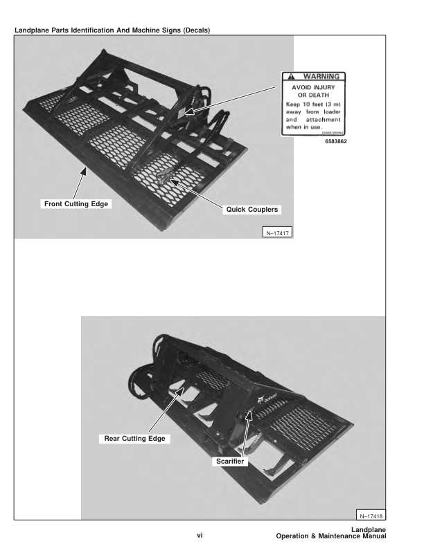 Bobcat Landplane Operation and Maintenance Manual - Image 6