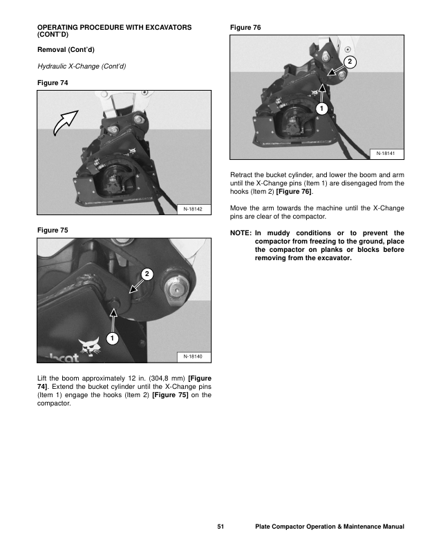 Bobcat PC30 PC60 PC62 Plate Compactor Operation and Maintenance Manual Rev 08 10 - Image 7