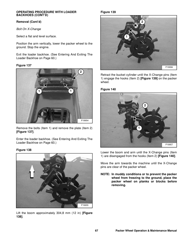 Bobcat Packer Wheel Operation and Maintenance Manual - Image 7