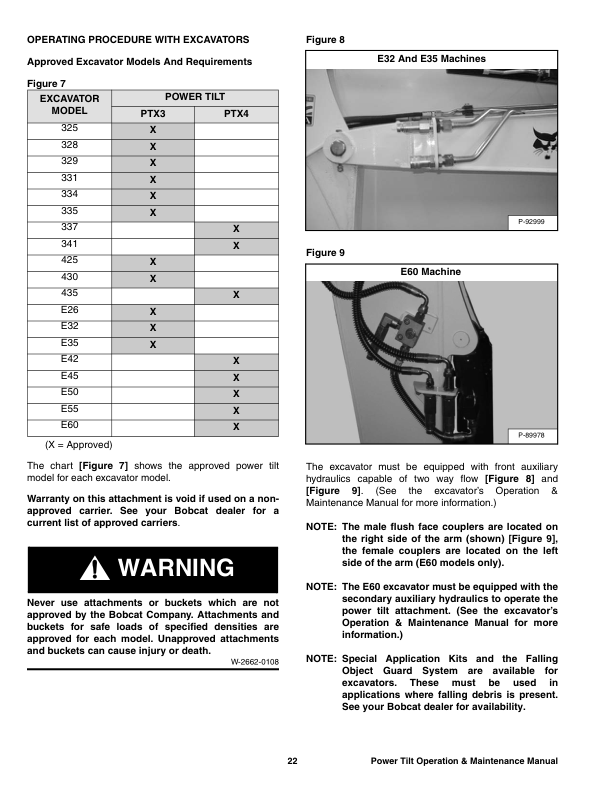 Bobcat Power Tilt Operation and Maintenance Manual Rev 06 11 - Image 4