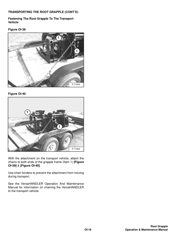 Bobcat Root Grapple 82 Inch Attachment Operation and Maintenance Manual A2MW00101 - Image 5