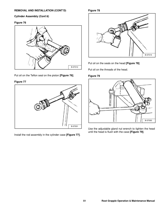 Bobcat Root Grapple 82 Inch Attachment Operation and Maintenance Manual AJ5E00101 - Image 8