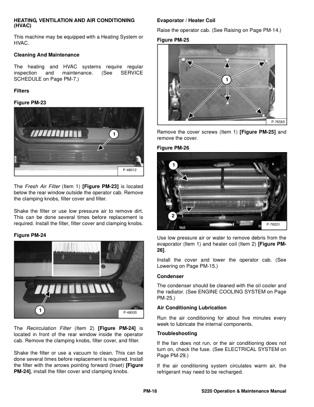 Bobcat S220 Loader Operation and Maintenance Manual A5GK A5GL rev2 - Image 6