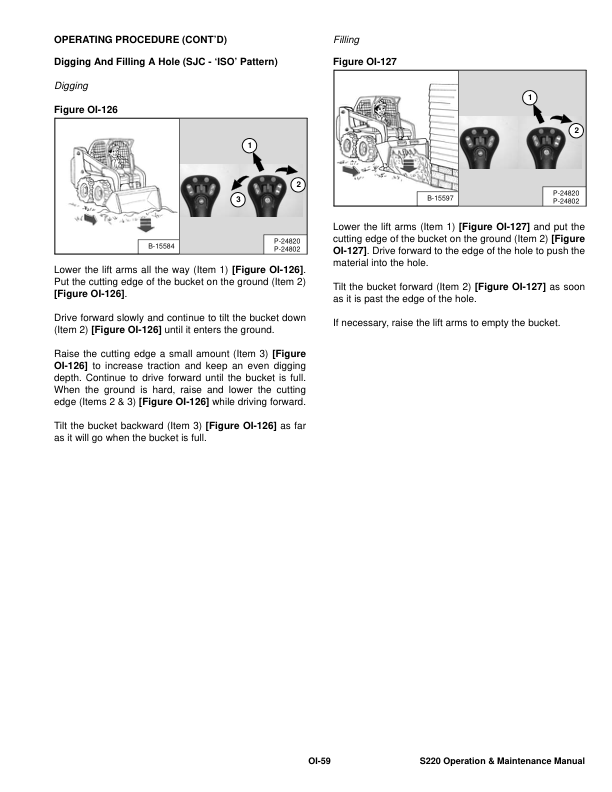 Bobcat S220 Loader Operation and Maintenance Manual A5GK A5GL - Image 13
