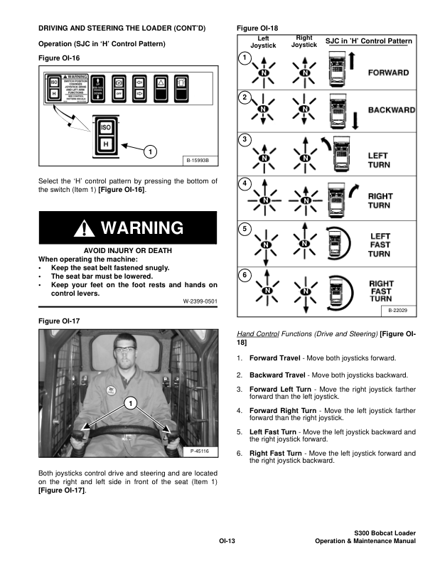 Bobcat S300 Loader Operation and Maintenance Manual 5258 5259 - Image 8
