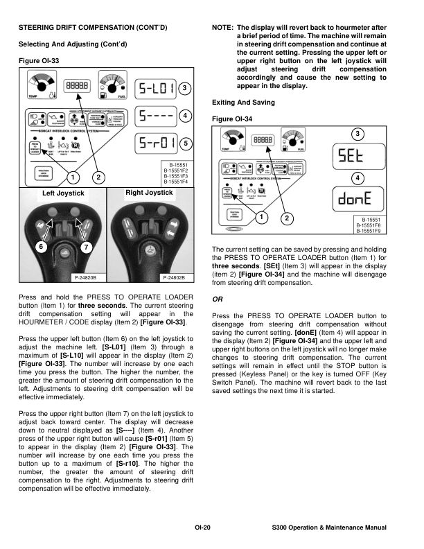 Bobcat S300 Loader Operation and Maintenance Manual 5311 5312 - Image 10