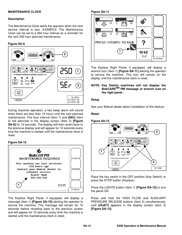 Bobcat S300 Loader Operation and Maintenance Manual 5311 5312 - Image 7