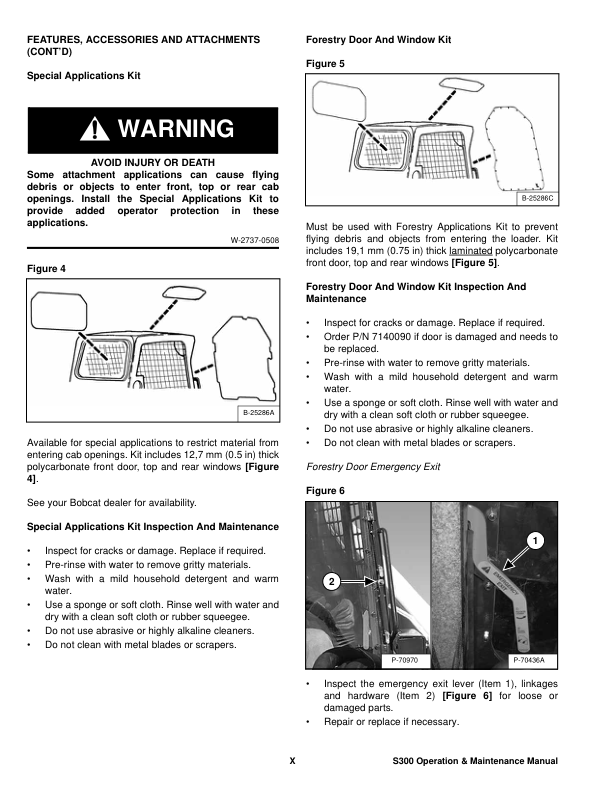 Bobcat S300 Loader Operation and Maintenance Manual A5GP A5GR rev2 - Image 9