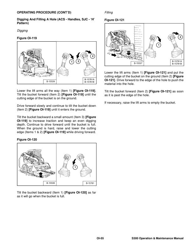 Bobcat S300 Loader Operation and Maintenance Manual A5GP A5GR - Image 13