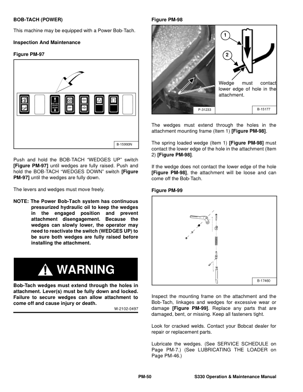Bobcat S330 Loader Operation and Maintenance Manual A020 A021 - Image 7