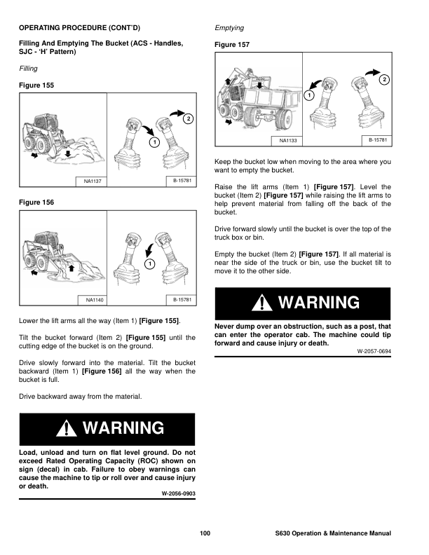 Bobcat S630 Loader Operation and Maintenance Manual A3NT A3NT - Image 5
