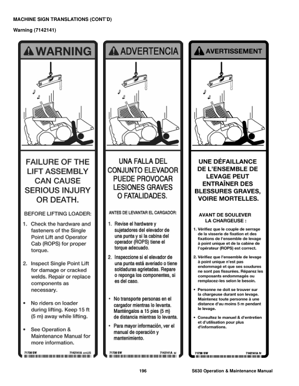 Bobcat S630 Loader Operation and Maintenance Manual A3NT A3NT - Image 9