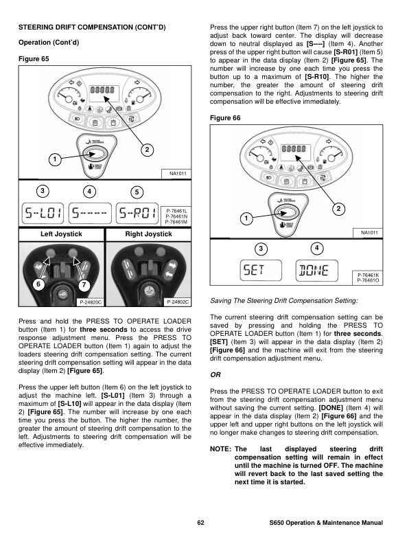 Bobcat S650 Loader Operation and Maintenance Manual A3NV A3NV - Image 10