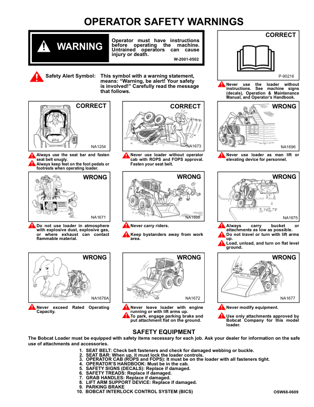 Bobcat S750 Loader Operation and Maintenance Manual A3P2 A3P2 - Image 3