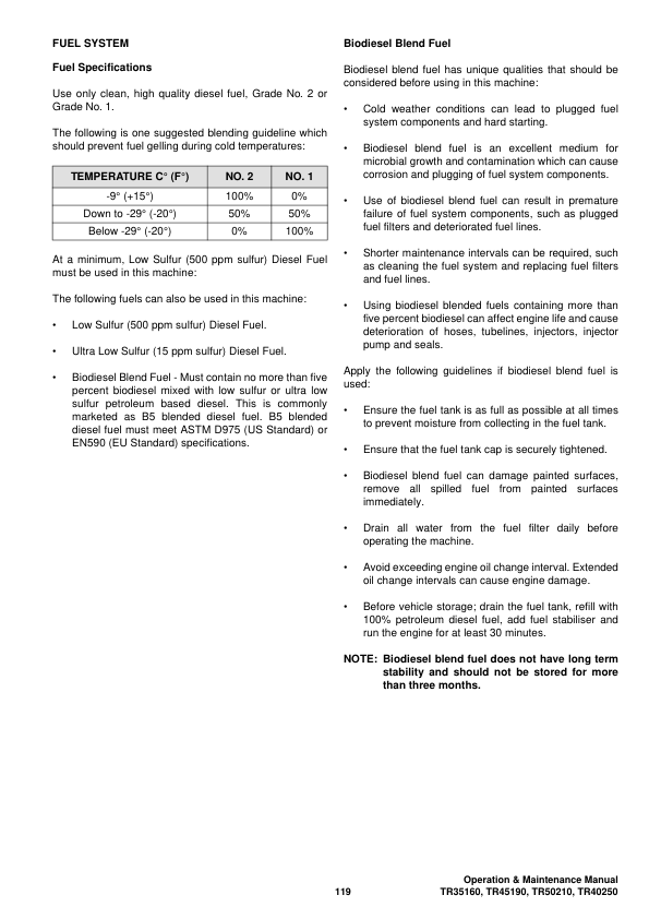 Bobcat TR35160 TR45190 TR50210 TR40250 Telescopic Handler Operation and Maintenance Manual - Image 6