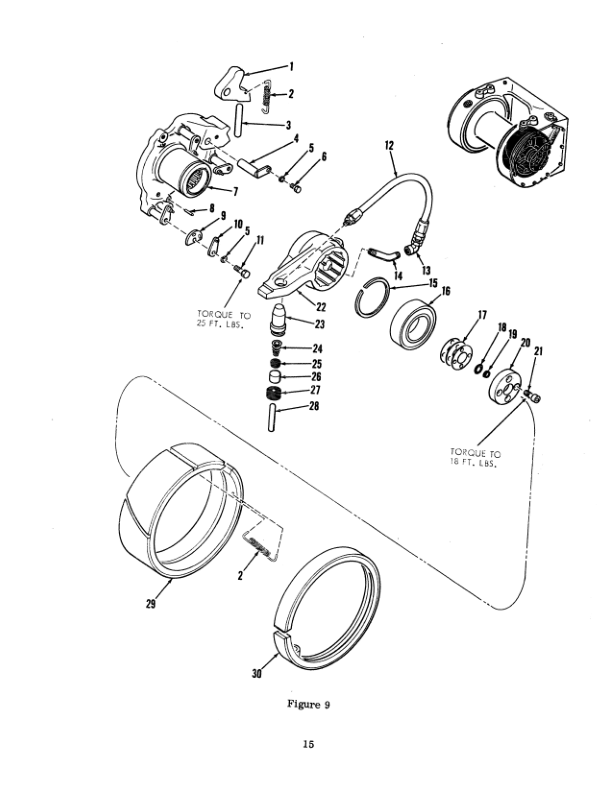 CASE 300 400 SK Log Skider Service Manual - Image 9