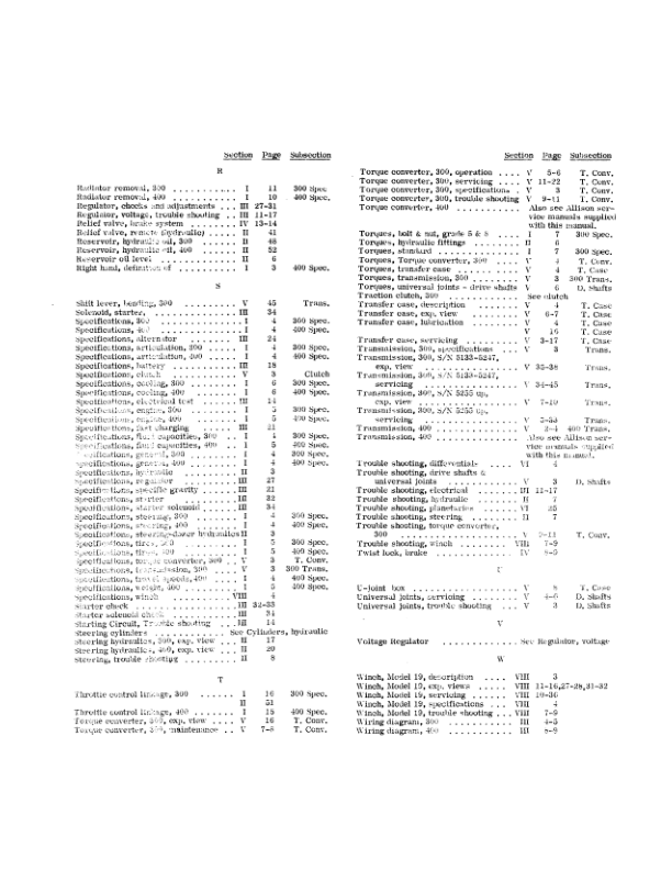 CASE 300 400 SK Log Skider Service Manual - Image 5