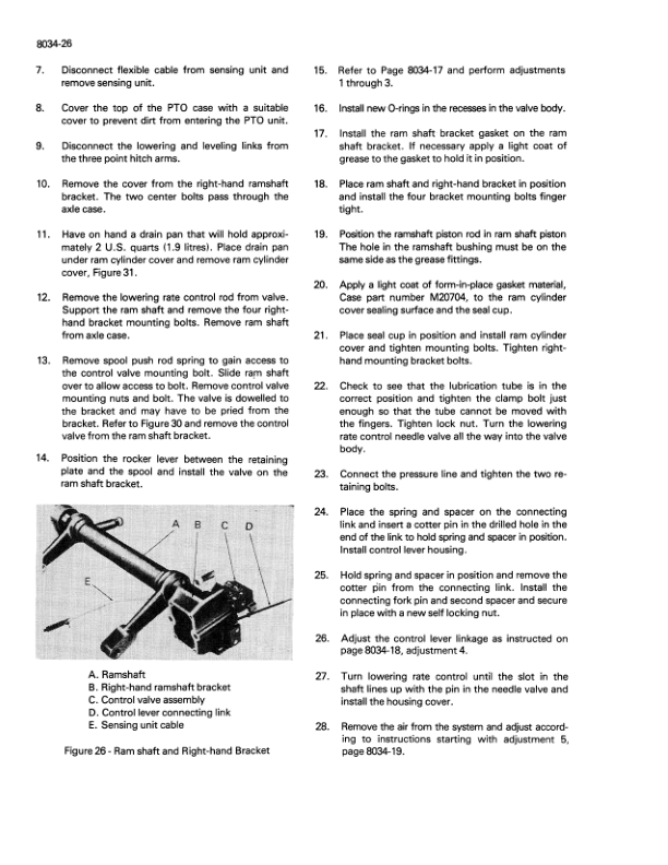 CASE 380 Tractor Service Manual - Image 10