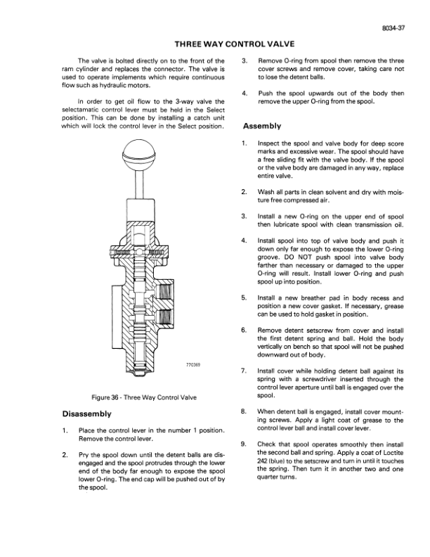 CASE 380 Tractor Service Manual - Image 11