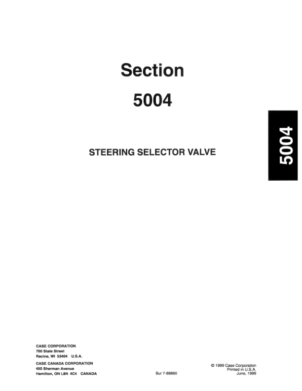 CASE 689G Telescopic Handler Service Manual - Image 6