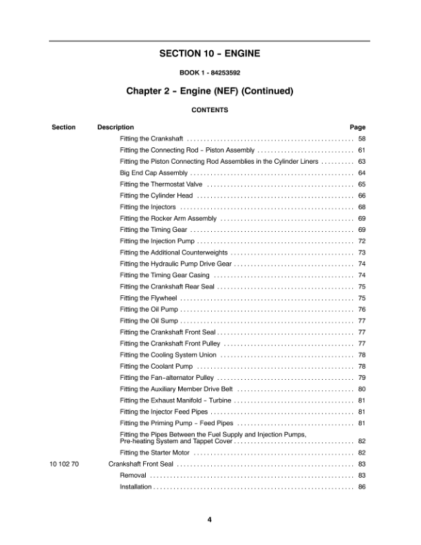 CASE 70 80 90 95 Farmall Tractors Service Manual - Image 3