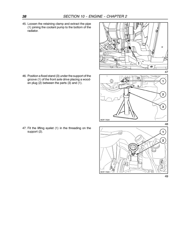 CASE 70 80 90 95 Farmall Tractors Service Manual - Image 4