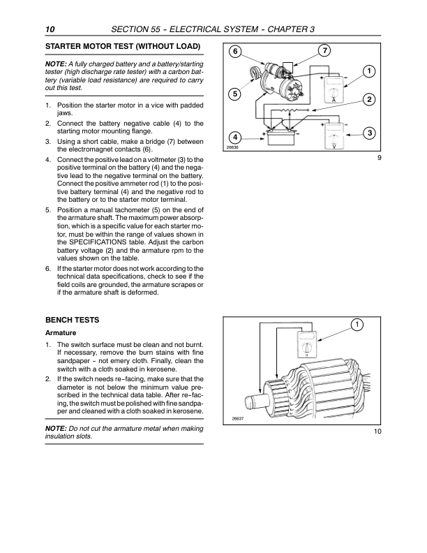 CASE 75N 95N Farmall Tractors Service Manual - Image 8