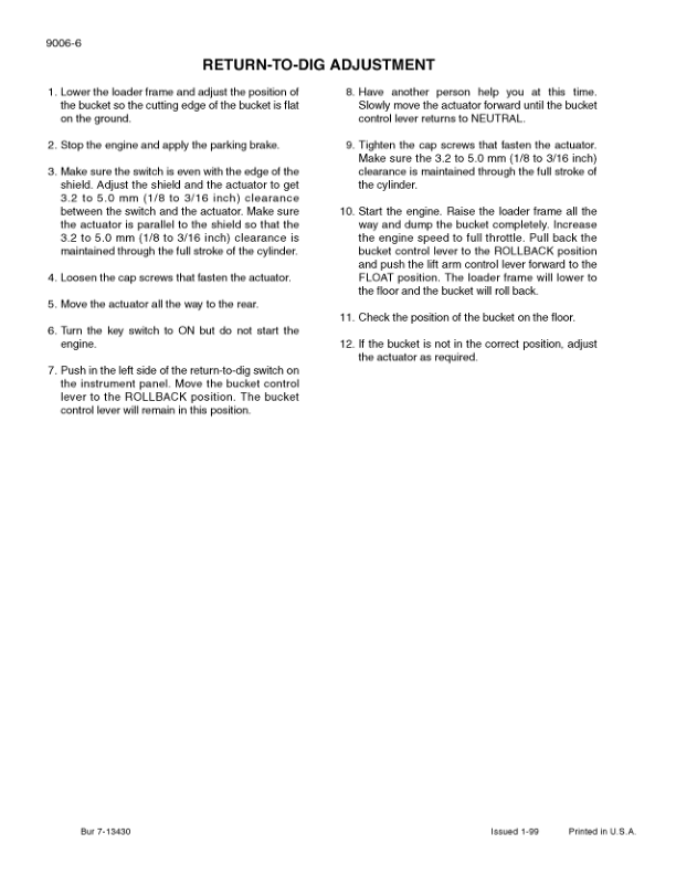 CASE 821C Loaders Service Manual - Image 12
