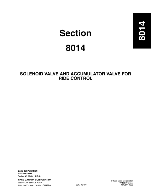 CASE 821C Loaders Service Manual - Image 11