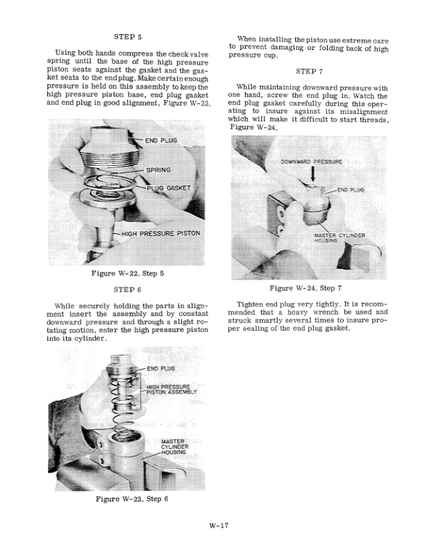 CASE W8 W9 W10 Loader Service Manual - Image 8