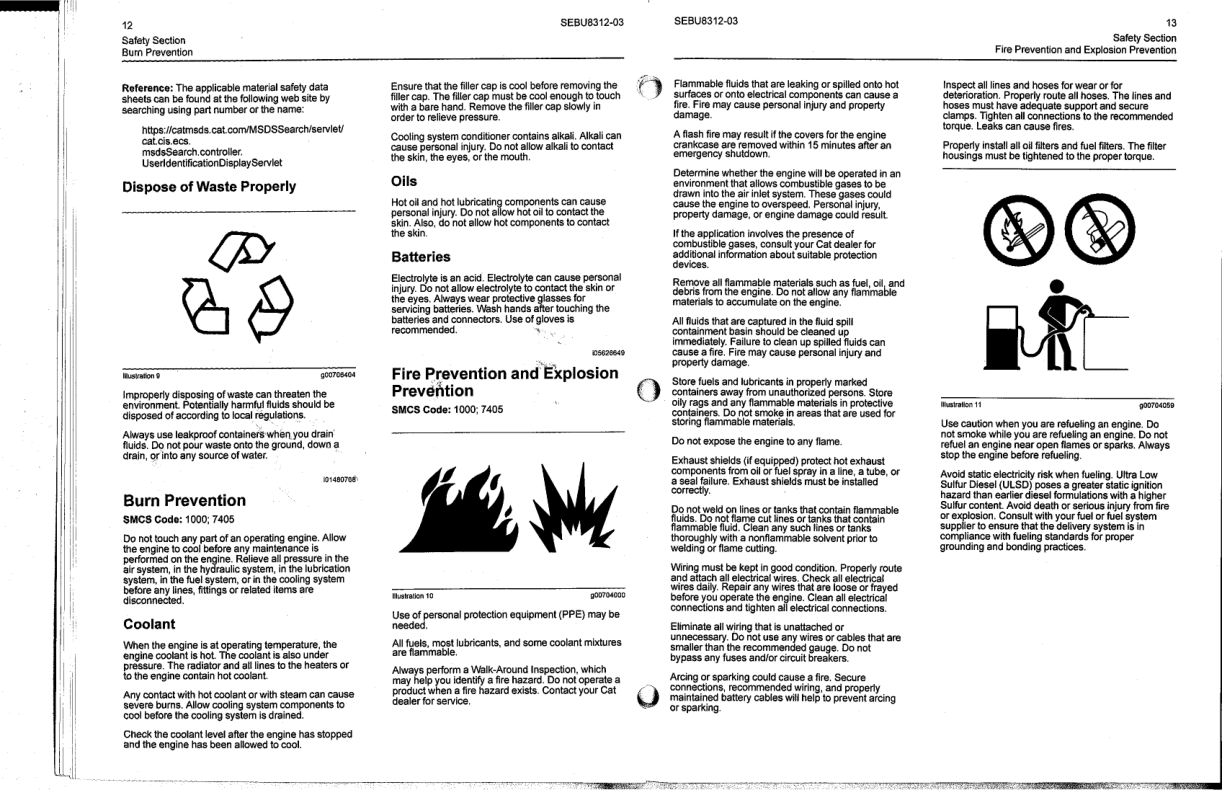 CAT C0.5 C0.7 C1.1 C1.5 C1.6 C2.2 Industrial Engine Operation and Maintenance Manual - Image 8