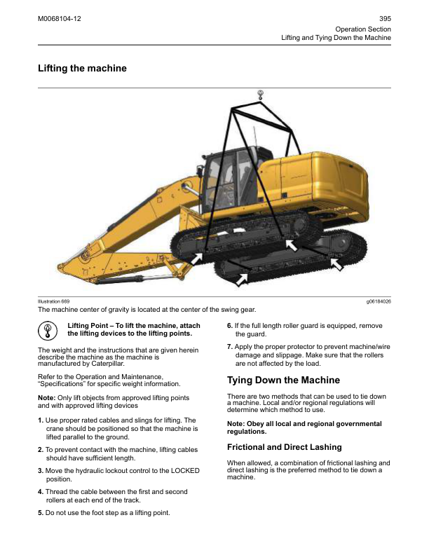 Caterpillar 320 323 Excavator Operation Maintenance Manual - Image 13