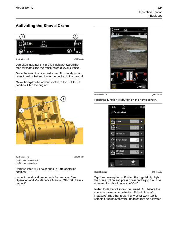 Caterpillar 320 323 Excavator Operation Maintenance Manual - Image 11