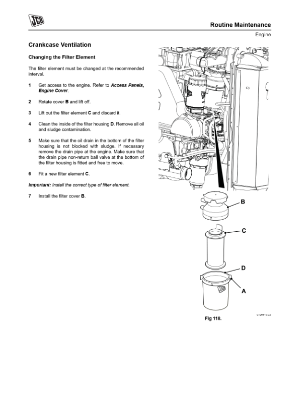 JCB 506-36 507-42 509-42 510-56 512-56 514-56 Loadall Tier 4 Operation Manual Printed Book - Image 13