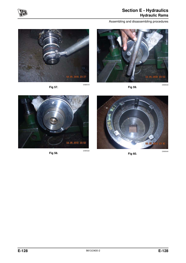 JCB 8027Z 8032Z Mini Excavator Service Manual 9813/2400 Printed Book - Image 11