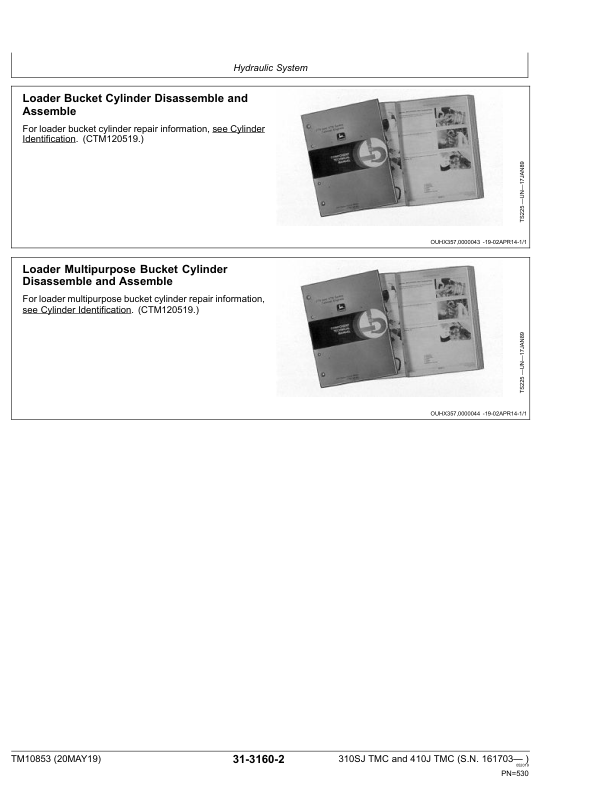 John Deere 310SJ 410J Backhoe Loader Repair Manual TM10853 - Image 10