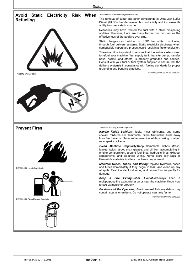 John Deere 331G 333G Compact Track Loader Repair Manual TM14068X19 - Image 16